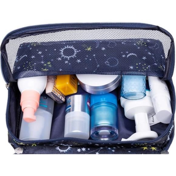 Hanging Travel Toiletry Bag Cosmetic Make up Organizer for Women Waterproof - Picture 3 of 7